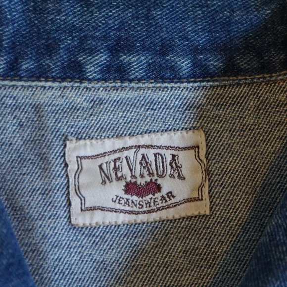 Vintage Jean Jacket - Vest Style - Picture 7 of 8